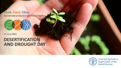 FAO celebrates world day to combat desertification and drought 2020