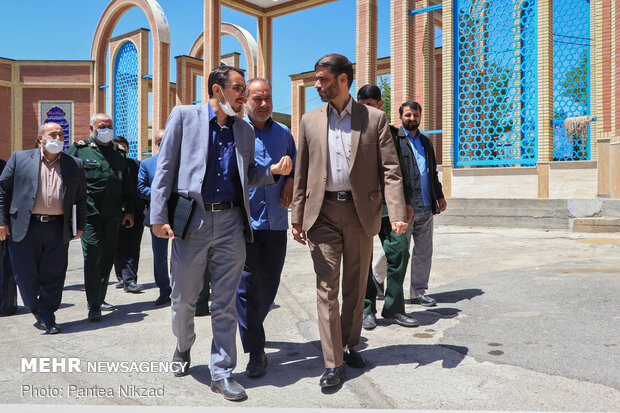 سفر سعید محمد فرمانده قرارگاه خاتم الانبیا به شهرکرد