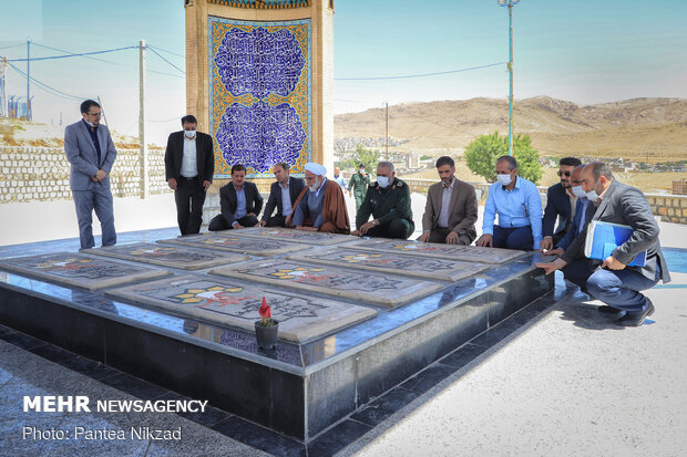 سفر سعید محمد فرمانده قرارگاه خاتم الانبیا به شهرکرد