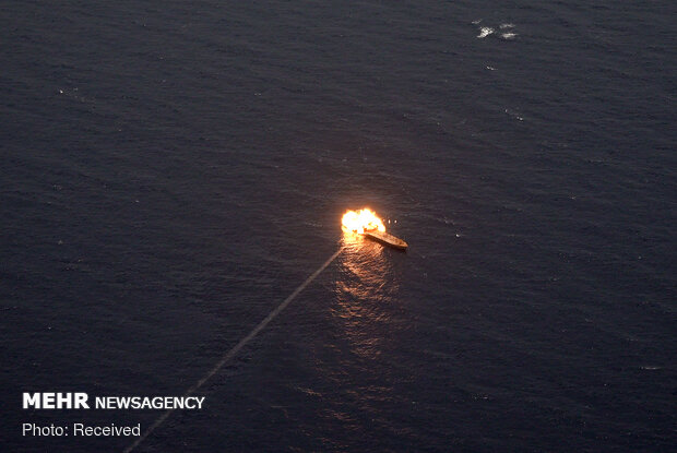 Test-firing new naval cruise missiles