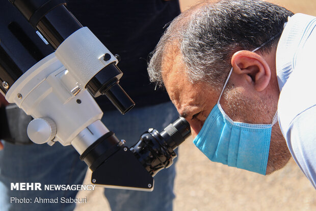 Observing last solar eclipse of century in Iran’s provinces 