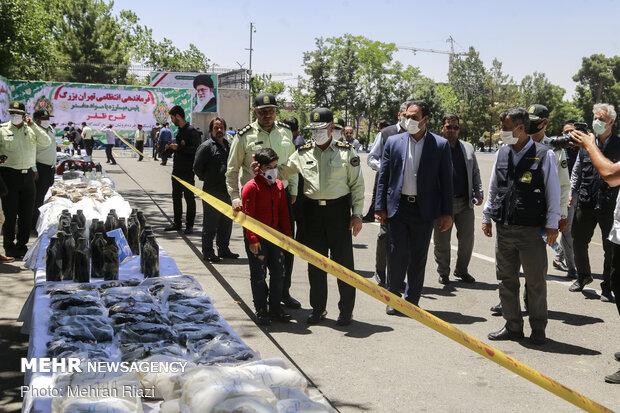 چهارمین مرحله از طرح ظفر پلیس مبارزه با مواد مخدر پایتخت