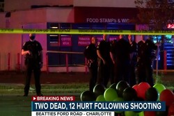 US shooting leaves 2 dead, 12 injured in North Carolina