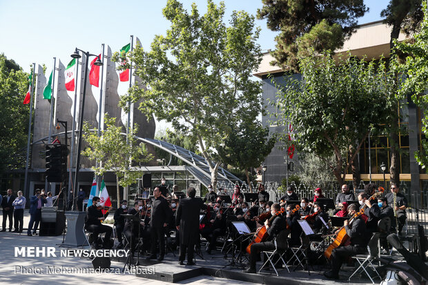 Inauguration ceremony of Rudaki Culture and Art Area in Tehran