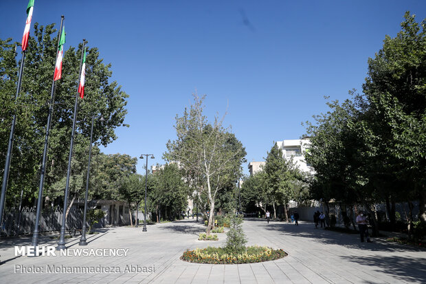 Inauguration ceremony of Rudaki Culture and Art Area in Tehran