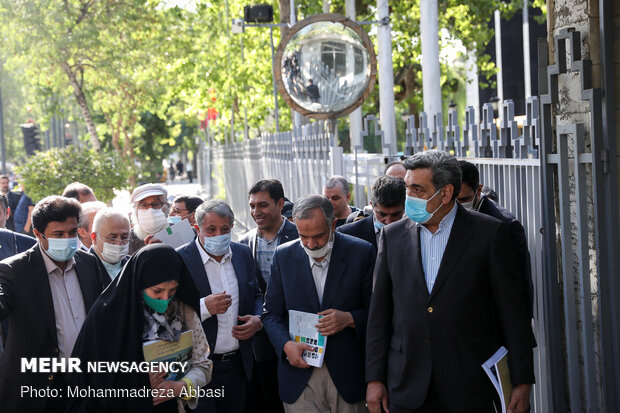 Inauguration ceremony of Rudaki Culture and Art Area in Tehran