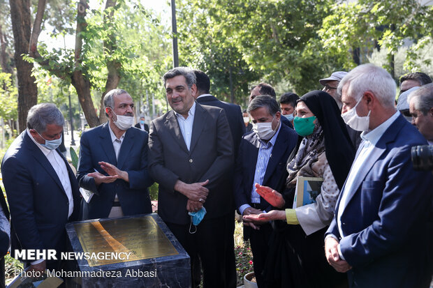 Inauguration ceremony of Rudaki Culture and Art Area in Tehran