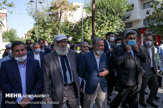 Inauguration ceremony of Rudaki Culture and Art Area in Tehran