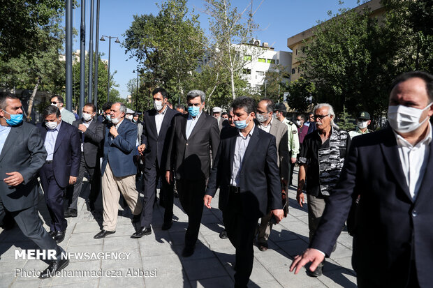 Inauguration ceremony of Rudaki Culture and Art Area in Tehran