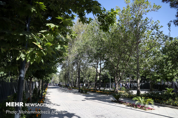 Inauguration ceremony of Rudaki Culture and Art Area in Tehran