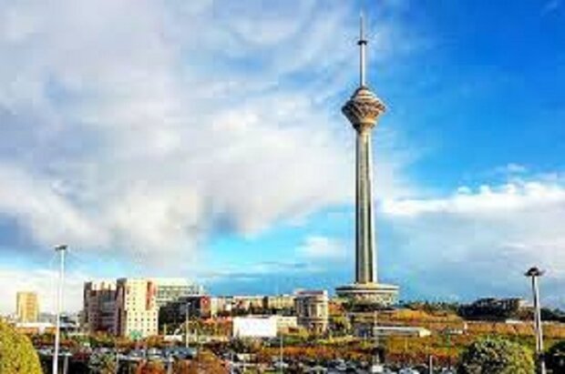 برج میلاد به رنگ پرچم ایران درآمد