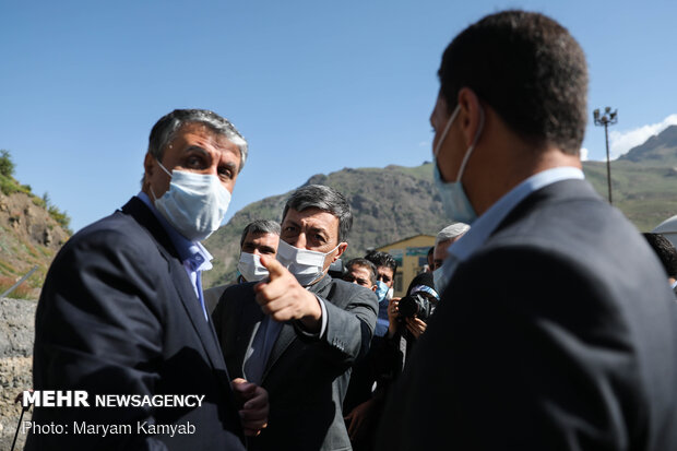 Officials visit Tehran-North highway project