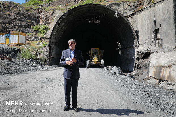 Officials visit Tehran-North highway project