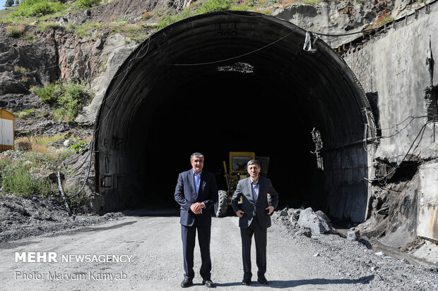 Officials visit Tehran-North highway project