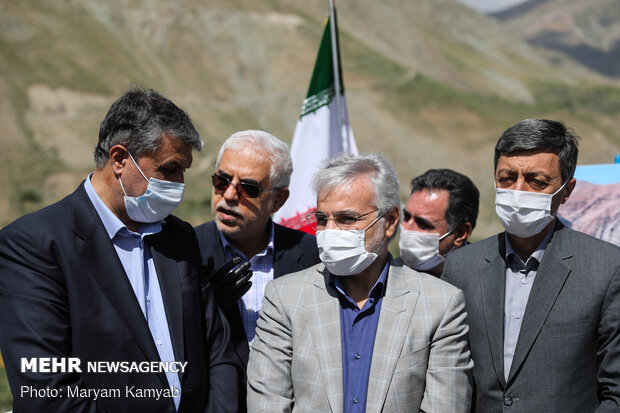 Officials visit Tehran-North highway project