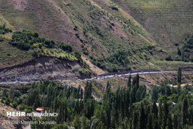 Officials visit Tehran-North highway project