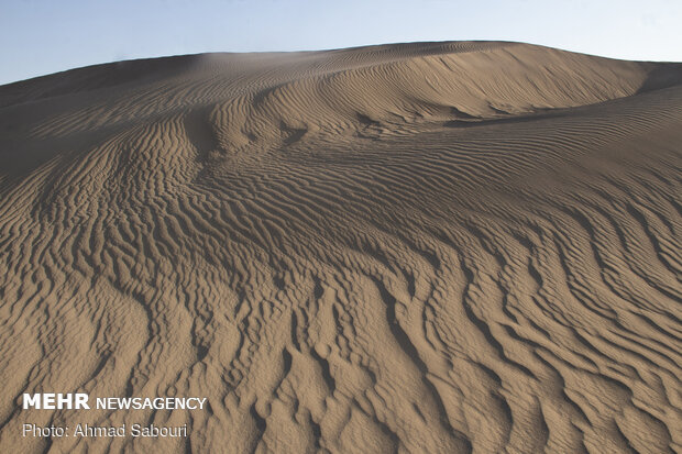Shoorab desert in Semnan province