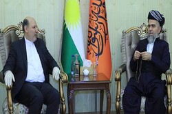 دیداری ئەمیری کۆمەڵی ئیسلامی کوردستان و کۆنسولی ئێران لە هەولێر