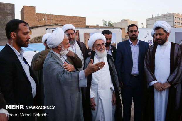 آیین کلنگ زنی پروژه مجتمع آموزشی فرهنگی کریمه اهل بیت(ع)