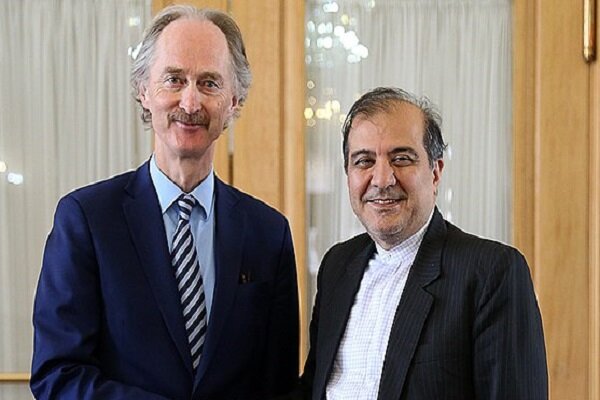 Senior Iranian FM assistant, UN special envoy for Syria hold phone talks  