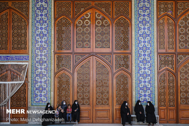 تشییع پیکر جانباز شهید «علی‌اکبر عربی» در یزد