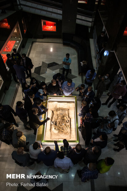 Unveiling ceremony of 40 Achaemenid tablets