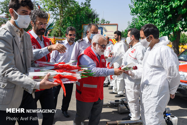 افتتاح مرکز نیکوکاری سازمان آتش نشانی