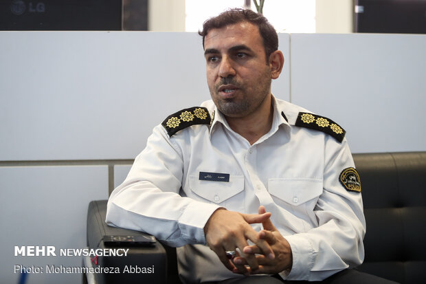 گفتگو با سرهنگ محمد رازقی رئیس مرکز فرماندهی و کنترل هوشمند ترافیک پلیس راهور تهران بزرگ