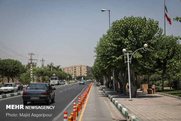 مسیرهای دوچرخه در بسیاری از مناطق تهران ایجاد شده است