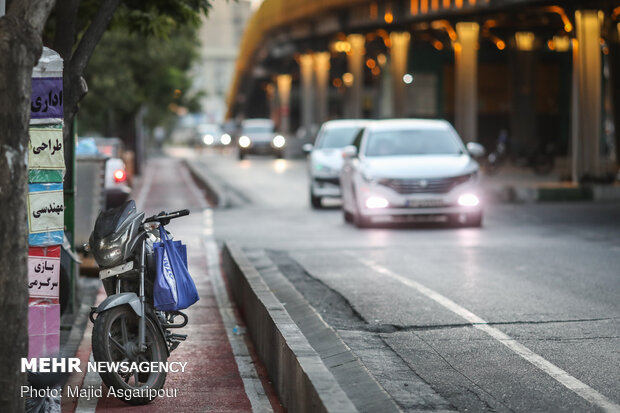 Cycling routes in metropolitan areas