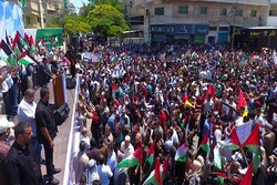 Palestinians hold rally in Gaza against Israeli annexation of West Bank