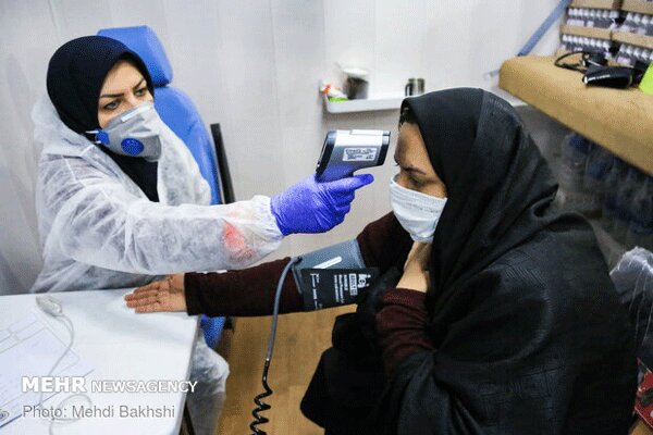 الصحة الإيرانية تسجّل 154 حالة وفاة و2566 اصابة جديدة بكورونا