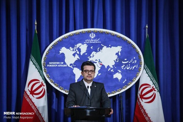 المتحدث باسم وزارة الخارجية الإيرانية يعزي بحادث "سينا أطهر"