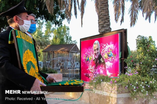 حضور کاروان «زیر سایه خورشید » در لارستان