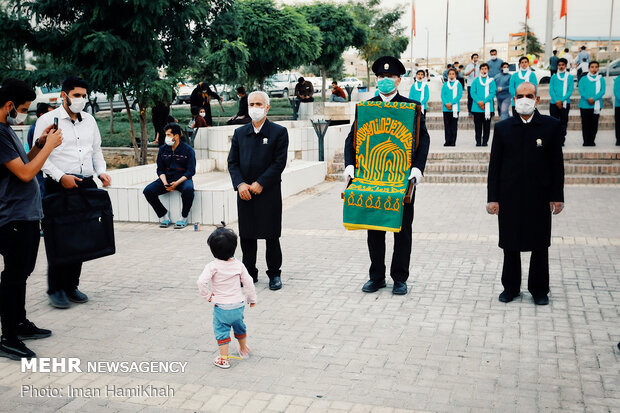 ہمدان میں خورشید کے زیر سایہ قافلہ کا حضور