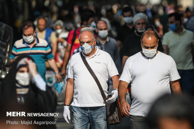 ایران میں سب کے لئے ماسک کا استعمال لازمی