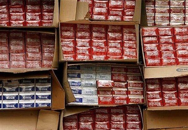 کشف ۱۵۳ هزار نخ سیگار قاچاق در کرج