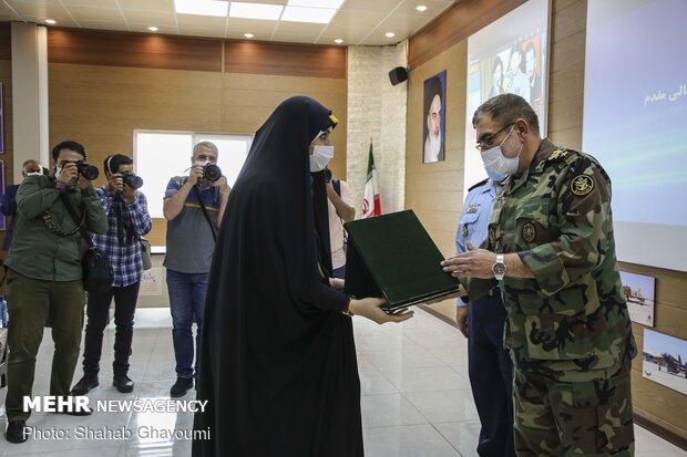 Unveiling ceremony of IRIAF’s full flight simulator 