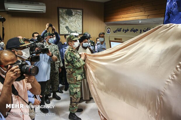 Unveiling ceremony of IRIAF’s full flight simulator 