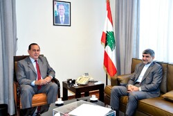 Iranian ambassador, Lebanese minister meet in Beirut