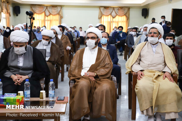 مراسم تکریم سعید مهدوی امین و معارفه مهدی قدرتی مدیرکل تبلیغات اسلامی لرستان
