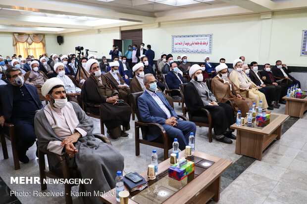 مراسم تکریم سعید مهدوی امین و معارفه مهدی قدرتی مدیرکل تبلیغات اسلامی لرستان