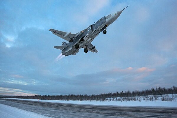 رهگیری هواپیمای آمریکایی از سوی جنگنده‌های روس