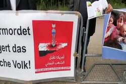برگزاری تجمع ضد سعودی در برابر سفارت عربستان در برلین