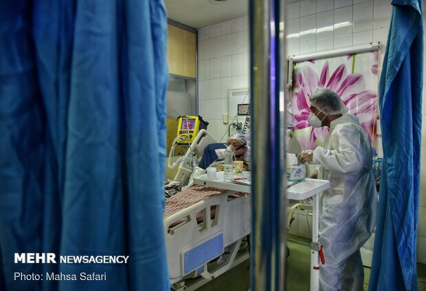 ۳۲۱ بیمار مبتلا به کرونا در بیمارستان‌های کردستان بستری هستند