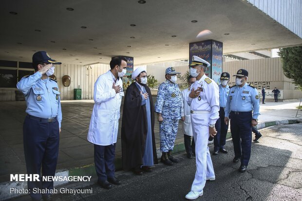 Armi Air Force’s new hospital in Tehran for COVID-19 patients.