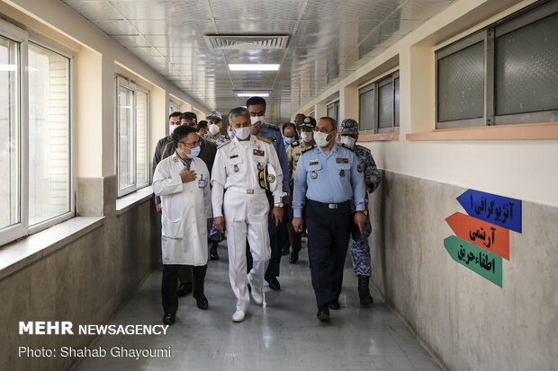 Armi Air Force’s new hospital in Tehran for COVID-19 patients.