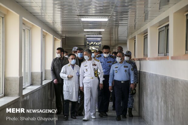 Armi Air Force’s new hospital in Tehran for COVID-19 patients.