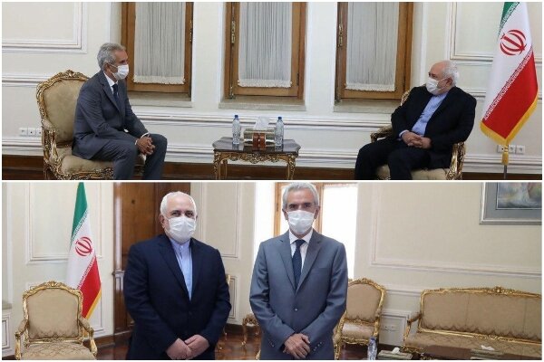 Outgoing Spanish amb. meets with FM Zarif