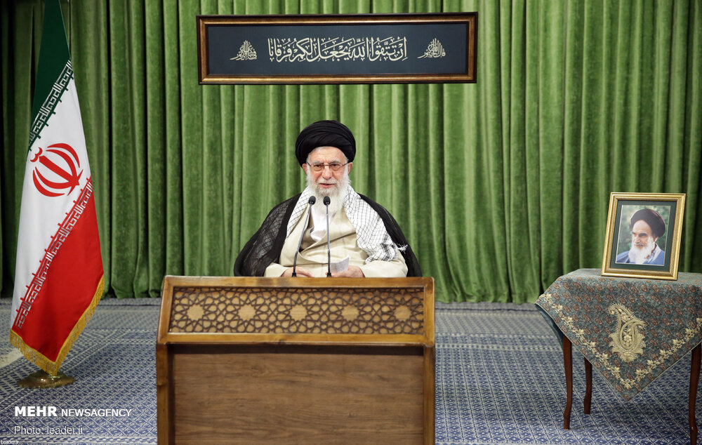 رہبر معظم انقلاب اسلامی کا پارلیمنٹ کے نمائندوں سے ویڈیو لنک کے ذریعہ خطاب